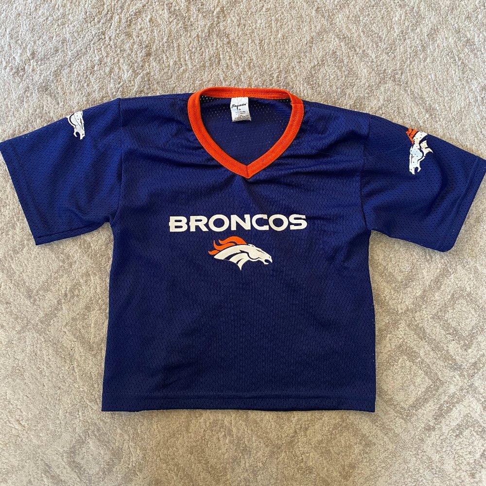 Denver Bronco Jersey Kids Size Small